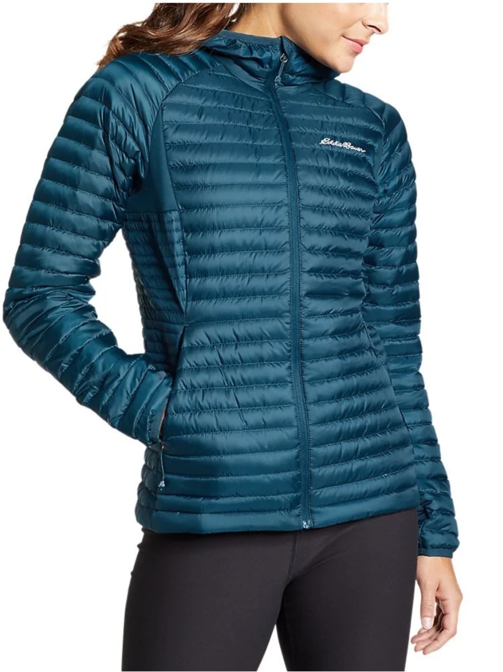 Eddie Bauer Women's MicroTherm 2.0 Down Hooded Jacket